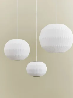 Discount Hay - Nelson Angled Sphere Bubble pendant - Large - Off white