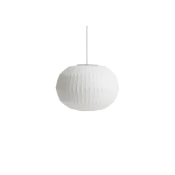 Hot Hay - Nelson Angled Sphere Bubble pendant - Small - Off white