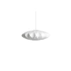 Outlet Hay - NELSON Saucer Crisscross Bubble Pendant - small - off white