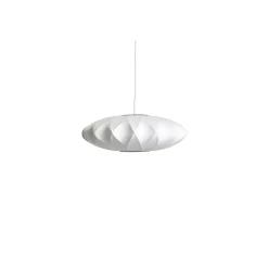 Outlet Hay - NELSON Saucer Crisscross Bubble Pendant - small - off white