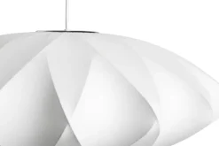 Outlet Hay - NELSON Saucer Crisscross Bubble Pendant - small - off white