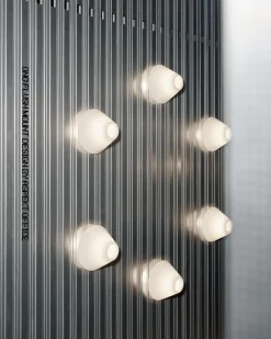 Best Hay - Ono Flush Mount Lamp-200 - White Opal
