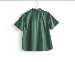 Best Hay - Outline Pyjama - Kortærmet Shirt - M/L - Emerald Green