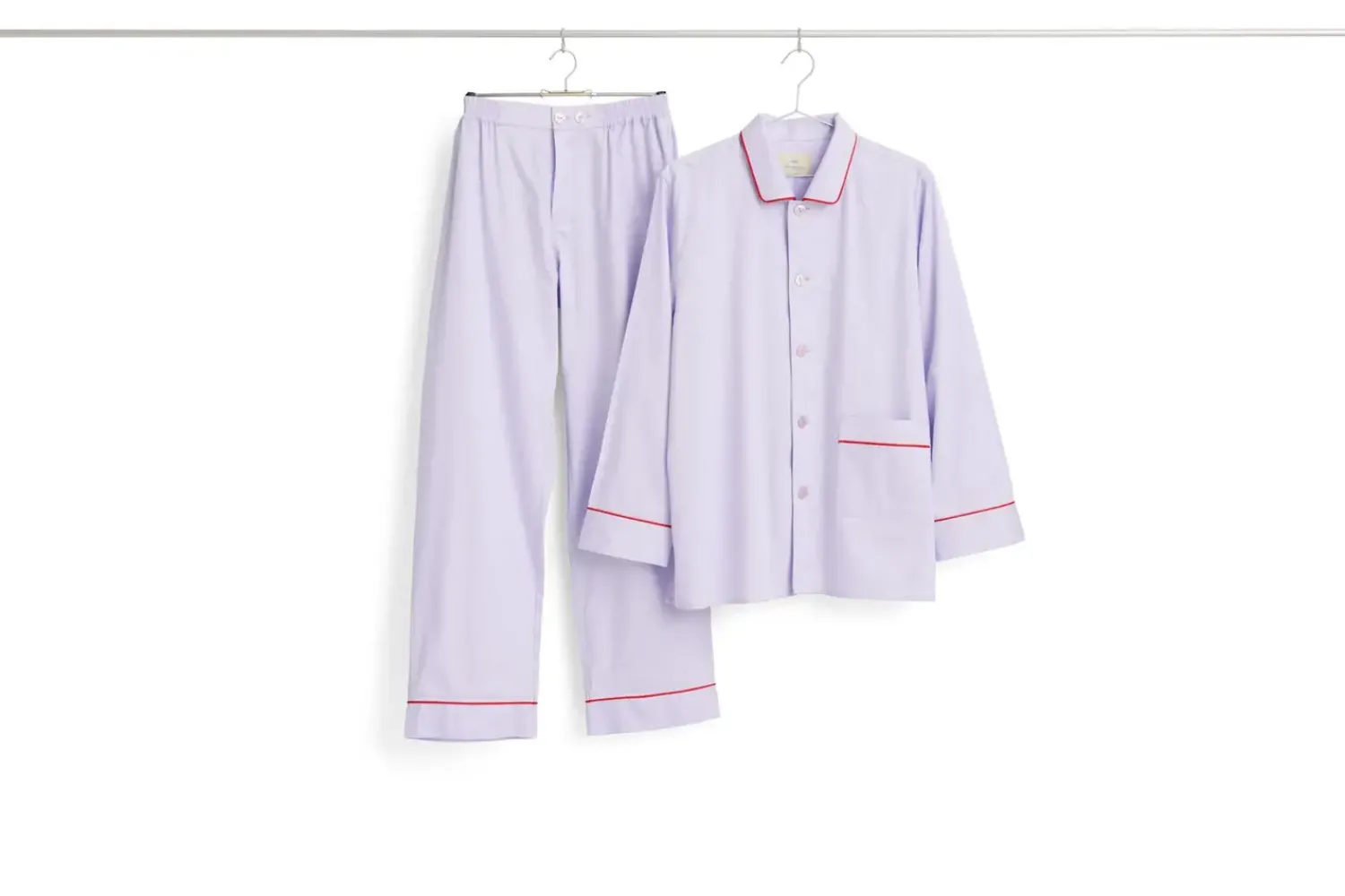 Hay - Outline Pyjama - Langærmet Shirt - XS/S - Lavendel