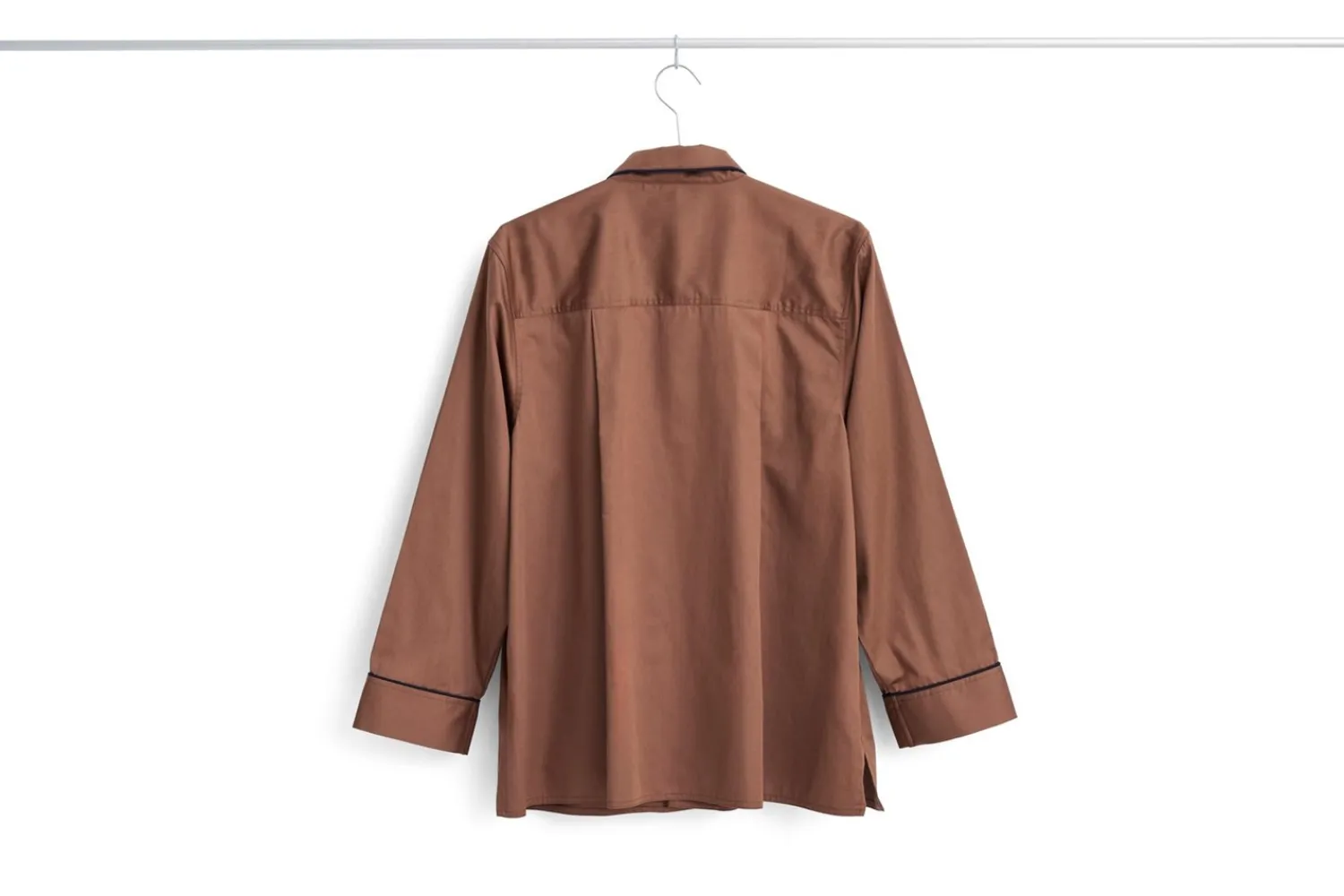 Sale Hay - Outline Pyjama - Langærmet Shirt - S/M - Milk Chocolate