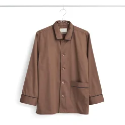 Online Hay - Outline Pyjama - Langærmet Shirt - M/L - Milk Chocolate