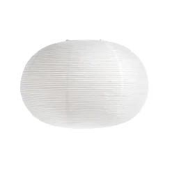 New Hay - Paper Shade - Lampeskærm/Rispapir - ELLIPSE CLASSIC - Ø70 cm - Hvid