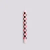 Hot Hay - Pattern Candle - Light pink, bordeaux, red and silver checks