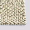 Hay - Peas tæppe - Cream hvid - 140 x 200 cm
