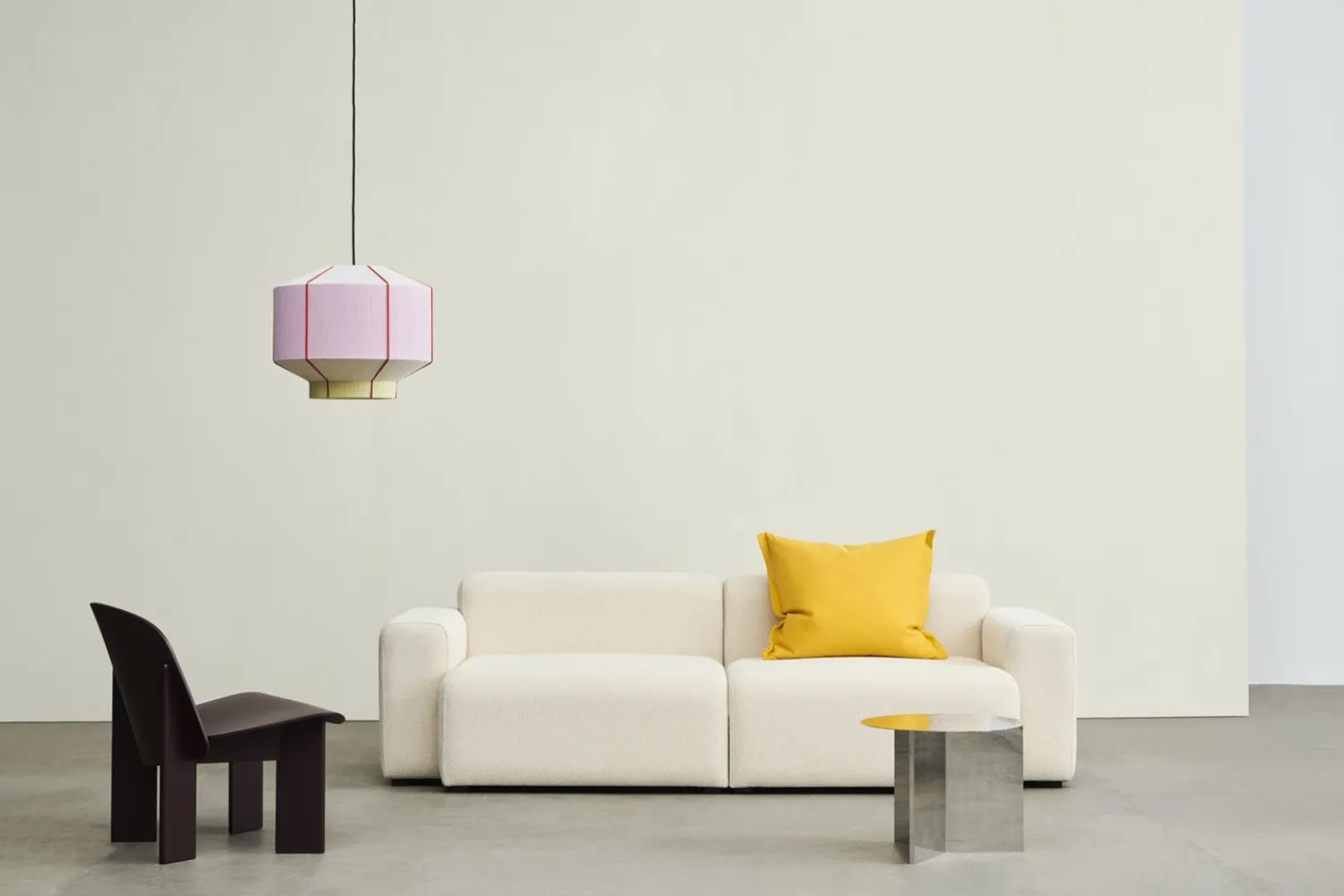Outlet Hay - Plica Cushion - Story - Yellow