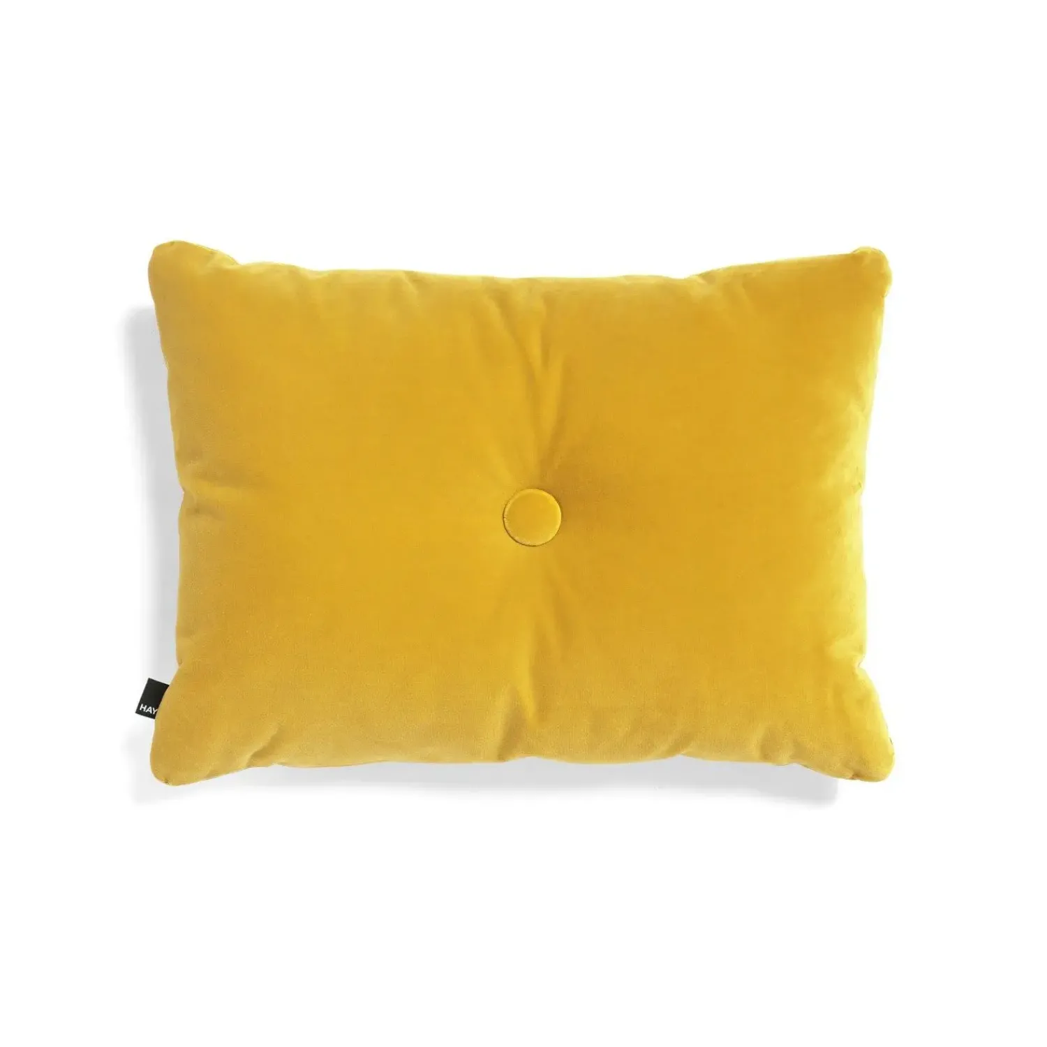 Hay - Pude - Dot Cushion Soft - Velour - Gul - Yellow