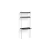 Sale Hay - Reol - Pier System 11 - 1 kolonne - Sort/Stål - 82 X 46,5 X 209 cm