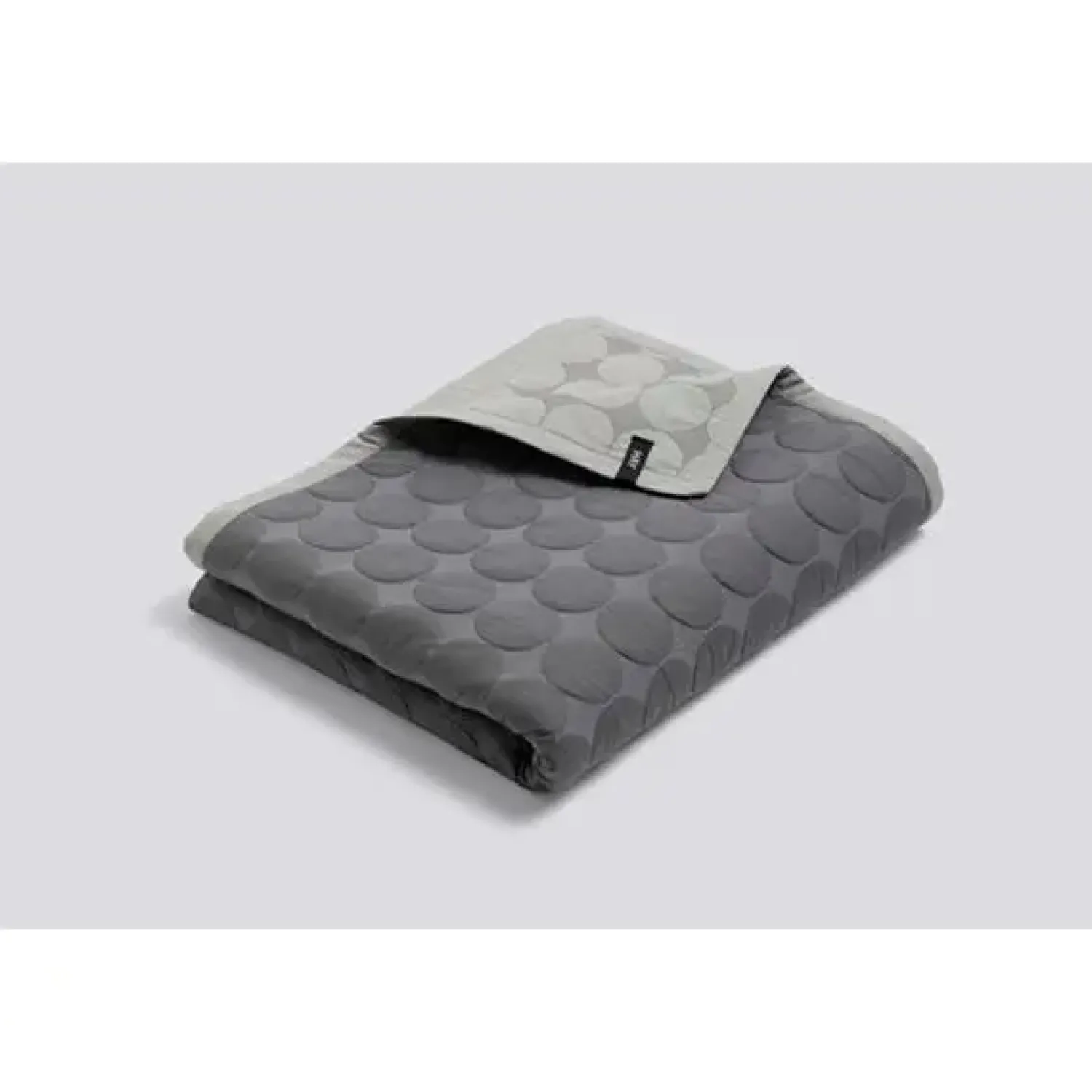 Sale Hay sengetæppe - Mega Dot Dark Grey - 235 x 245 cm - Mørkegrå