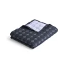 Clearance Hay - Sengetæppe - Mega Dot - Organic - Midnight Blue - 235x245