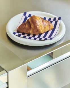 Best Hay - Servietter - Lunch - 20 stk. 33x33 cm - Lyserød/Mørkeblå Striber