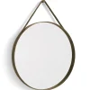 Clearance Hay - "Strap Mirror" Spejl Ø70 cm - Brun