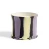 Sale Hay - Stripe Scented Candle, Fig Leaf