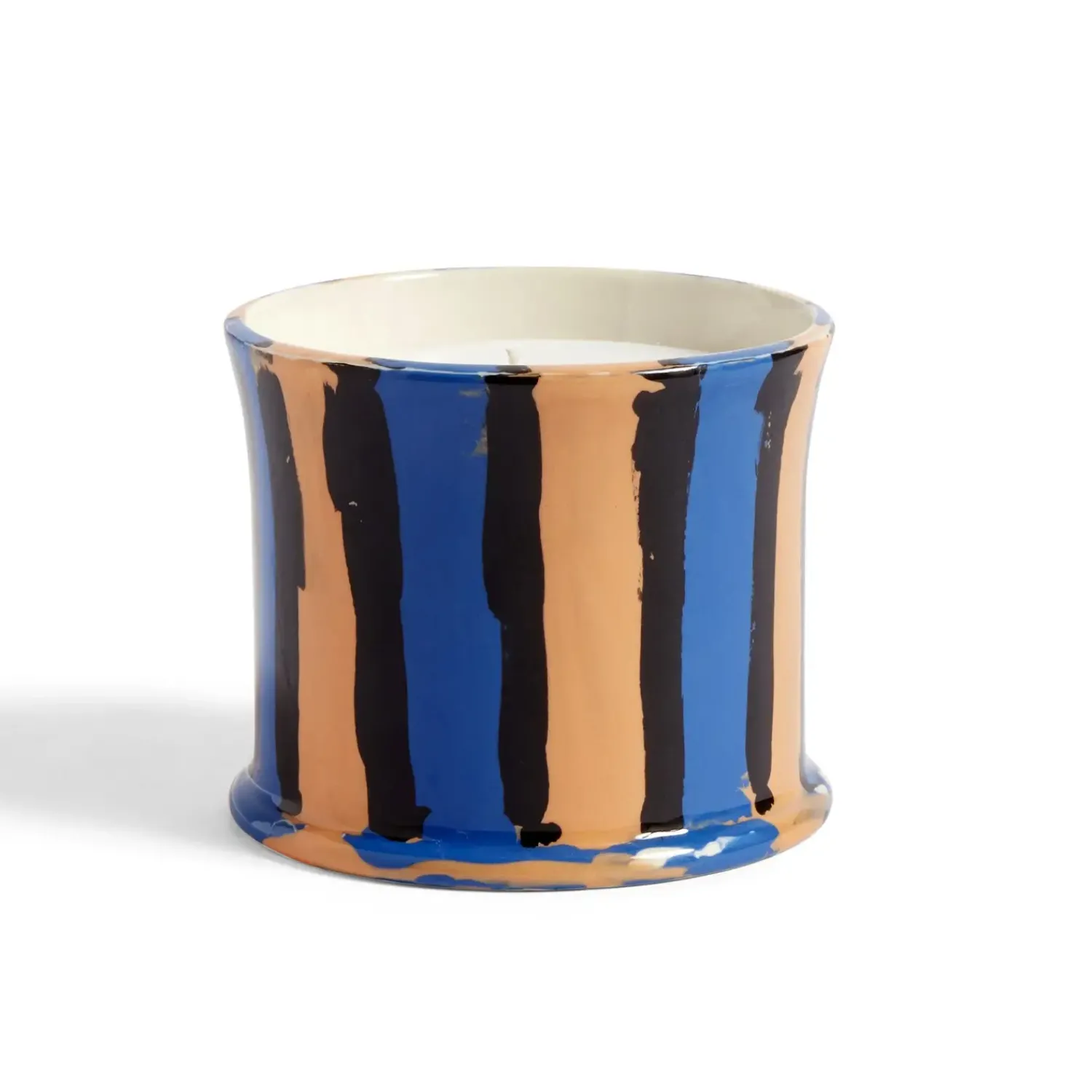 Best Hay - Stripe Scented Candle, Mint Leaf