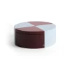 Online Hay - Tin Container - Burgundy and ice blue