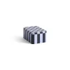New Hay - Tin Container - Small - Dark Blue/Lavender