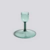 Discount Hay - Tiny Candleholder - Straight - Aqua