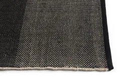 Clearance Hay - Tæppe Check Rug - Black L/ Sort - 170 x 240 cm