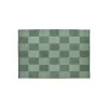 Clearance Hay - Tæppe Check Rug - Green/Grøn - 140 x 200 cm