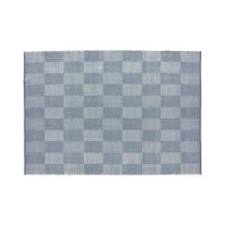Sale Hay - Tæppe Check Rug - Light Blue S/Lyseblå - 170 x 240 cm