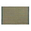 Hot Hay - Tæppe - Tapis - Sort og Grøn / Black and Green - 60x95 cm