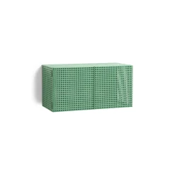 Sale Hay - Vægskab - Perforated Cabinet Wall - Small - Soft Jade - H45 x B89 x D40 cm