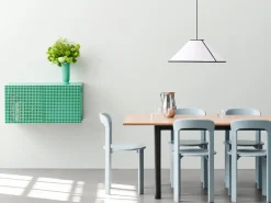 Outlet Hay - Vægskab - Perforated Cabinet Wall - Small - Eggshell - H45 x B89 x D40