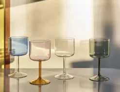 Online Hay - Vinglas - Tint Wine Glass - Set of 2 / Grey