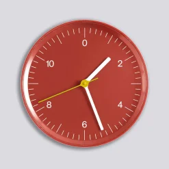 Clearance Hay - Wall Clock (Recycled) - Rød