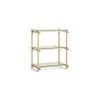 Discount Hay - Woody Shelving 2.0 Column Low - Eg/glas - 3 glashylder