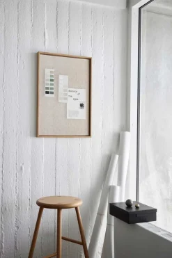 Discount Hemverk - Opslagstavle m. akustiske egenskaber - Recy - Beige - 40x60