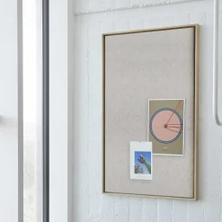 Clearance Hemverk - Opslagstavle m. akustiske egenskaber - Recy - Beige - 60x100