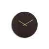 Online Hemverk - Vægur - Dark Oak - Mørk Eg/Kobber - Ø28 cm