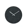 Discount Hemverk - Vægur - Felt grå - Ø28 cm - Sølv visere