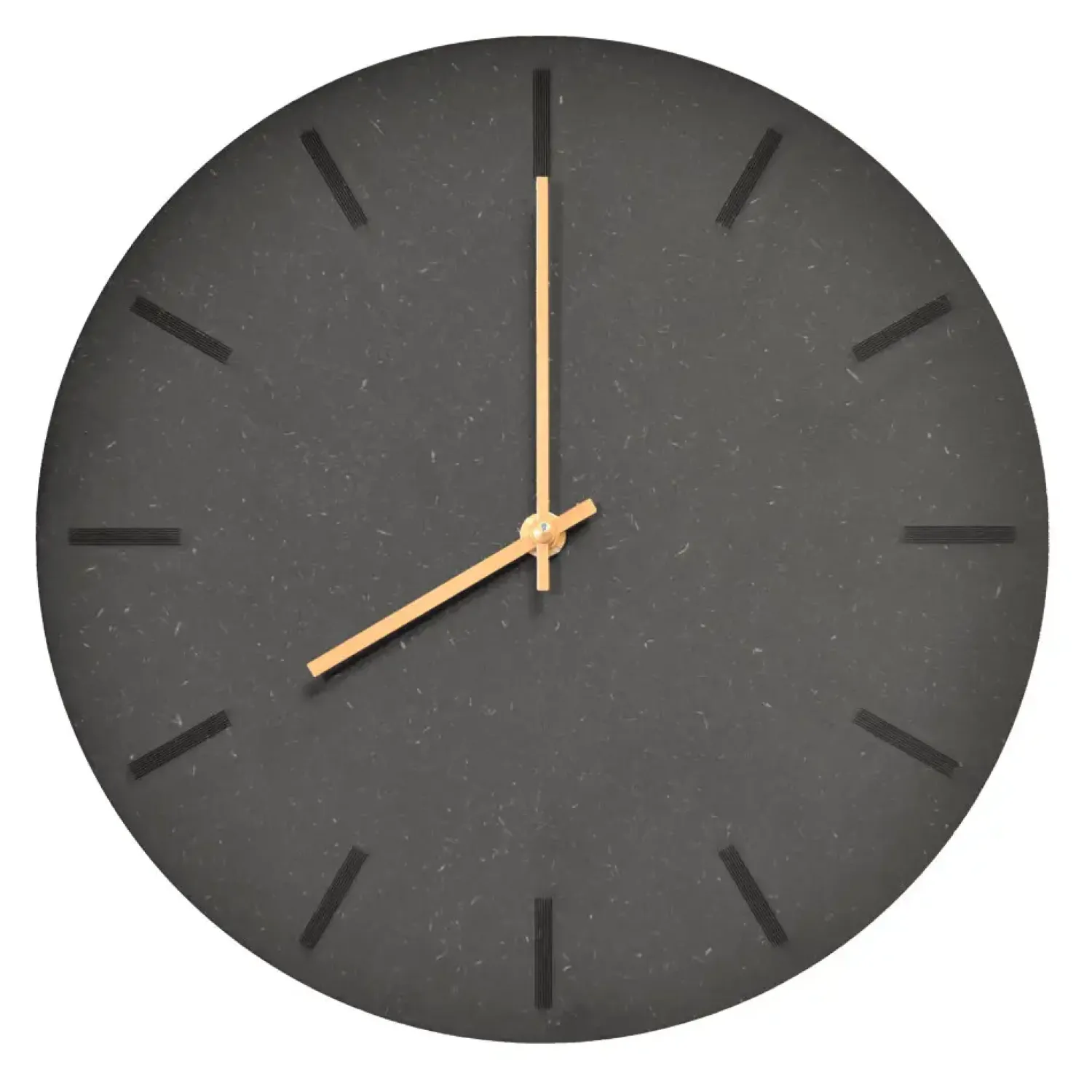 Clearance Hemverk - Vægur - Gunpowder - Sort/Guld - Ø38 cm