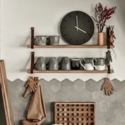 Clearance Hemverk - Vægur - Gunpowder - Sort/Guld - Ø38 cm
