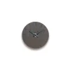 Online Hemverk - Vægur - Mørk eg - Ø12 cm - Sorte visere