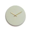 Hemverk - Vægur - Shape Caqui - Guld visere - Ø28 cm