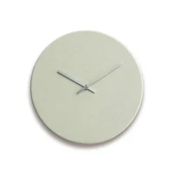 Sale Hemverk - Vægur - Shape Caqui - Sølv visere - Ø28 cm