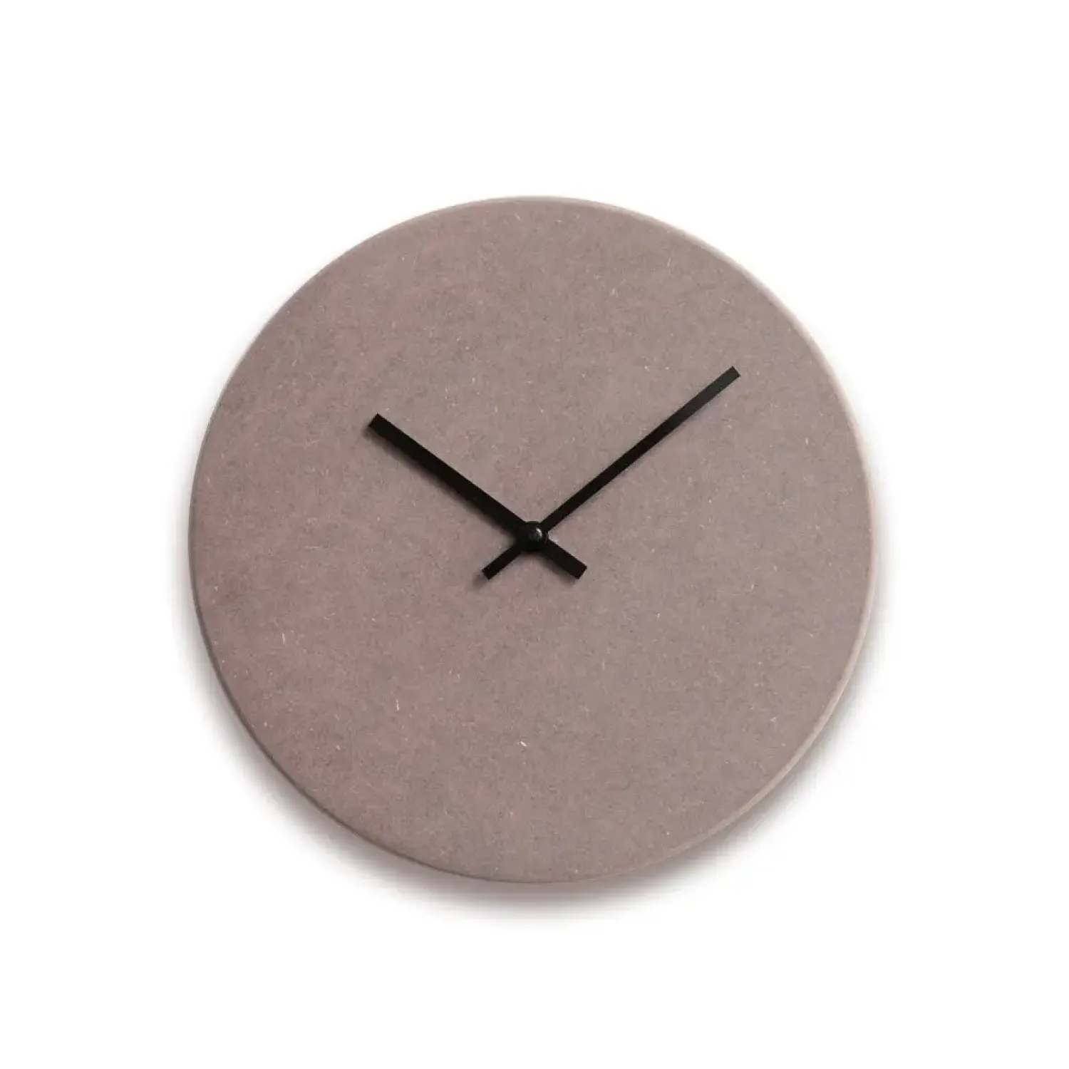 Outlet Hemverk - Vægur - Shape Chocolate - Sorte visere - Ø28 cm