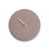 Clearance Hemverk - Vægur - Shape Chocolate - Guld visere - Ø38 cm