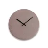 New Hemverk - Vægur - Shape Chocolate - Sorte visere - Ø38 cm