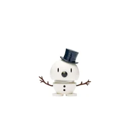 Sale Hoptimist - Christmas snemand - Baby snowman small white/blue