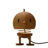 Hot Hoptimist - Lampe i eg - Large - 15,5 cm høj