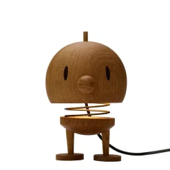 Hot Hoptimist - Lampe i eg - Large - 15,5 cm høj