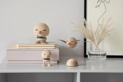 New Hoptimist - Wood - Junior Bimble, ubehandlet eg, 10 cm, Ø: 7,5 cm